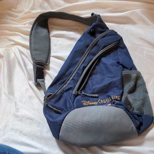 Disney Cruiseline Castaway Club one strap crossbody backback